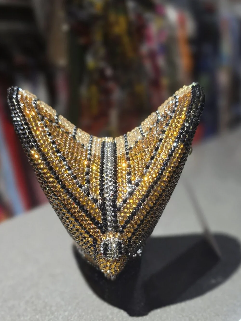 Embellished Butterfly Clutch